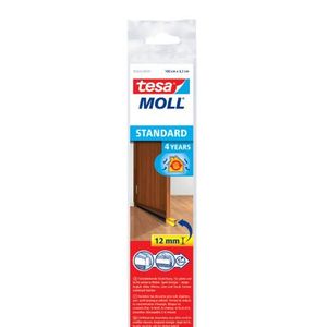 tesa Moll STANDARD Türdichtschiene weiß 37 mm x 1 m