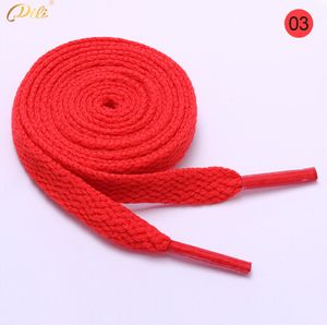 Schnürsenkel flach 90 cm 3# rot 8 mm breit Schnürsenkel flach 90 cm 3# rot 8 mm breit
