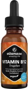 Vitamin B12 100 μg vysokodávkované veganské kapky 50 ml