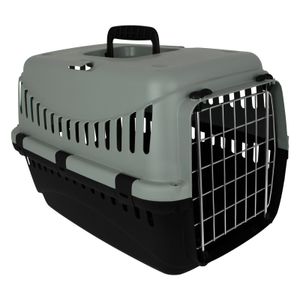 Transportbox Tiere mit Metalltür Tiertransportbox Katze Haustiere Katzenbox Tierbox Katzentransportbox