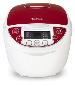 TEFAL RK7051 - 1,8 l - 750 W - 24 h - Rot - Weiß - Keramik - LCD