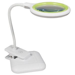 Lupenleuchte McShine "LL-52", 36 LEDs, Tisch- und Klemmleuchte, dimmbar