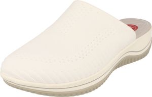 Jana Vegan Damen Schuhe Komfort H-Weite Pantolette Slipper 8-27360-42 100 White
