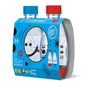 SodaStream, Duo Pack Pet Flasche 0,5 Liter Kids