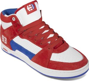 Etnies Mc Rap Hi Skater Hi-Top Shoe Red White Blue