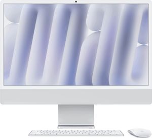 Apple iMac 4.5K 24" M4 10/10-Core/16GB/512GBSSD/Silber MacOS - All-in-One mit Monitor - Apple M4