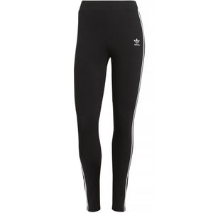 adidas Originals Leggings schwarz Damen im 3 Streifen Desing, Farbe:Schwarz, Größe:34