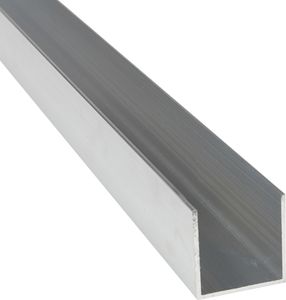 Aluminium U-Profil [10 x 10 x 10 x 2 mm Länge: 1.000 mm]