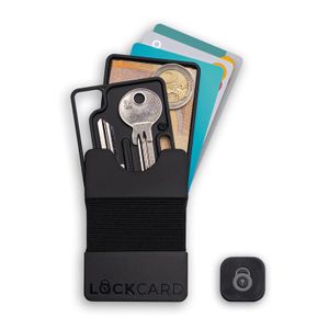 LOCKCARD Wallet+ - Für Karten, Geld & Schlüssel