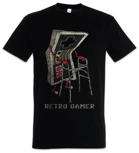 Urban Backwoods Retro Gamer T-Shirt, Größe:4XL