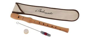 Belcanto magnetofon BCR-31-B C-sopranowy magnetofon wykonany z drewna palcowanie barokowe