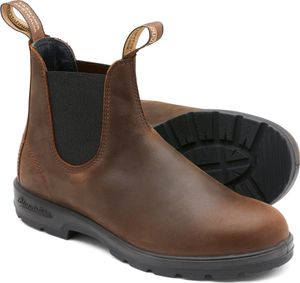 Blundstone Blundstone 1609 Antique Braun Leather (550 Series) Rindsleder Größe: 45 Schmal