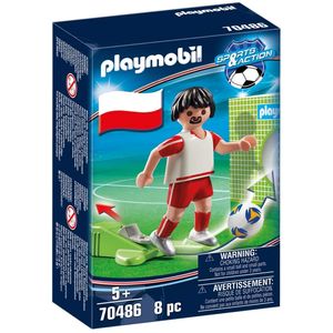 PLAYMOBIL Sports & Action 70486 - Nationalspieler Polen