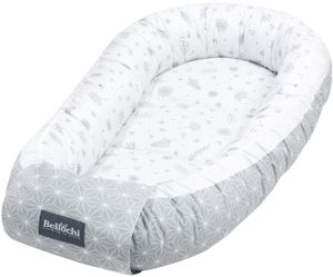 Bellochi Baby Nest Baby Custodie - 100% bavlna -  Certified - Baby Cuddly Nest - 90x60x12cm - Star Copse