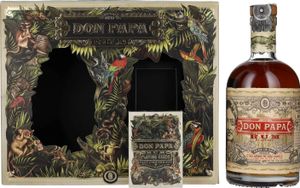 Don Papa 7 Years Old Single Island Rum 40% Vol. 0,7l in Geschenkbox mit Spielkarten