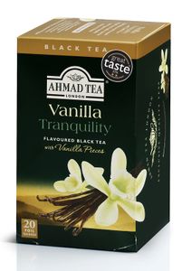 Ahmad Tea - Schwarzer Tee Vanillearoma 40g,  20 Beutel