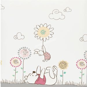 Winnie the Pooh Baby / Kleinkind Flower Bettwäsche Linon / Renforcé