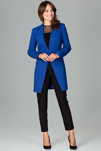 Lenitif Lange Jacke für Frauen Javonte K497 dunkelblau L