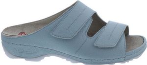 Berkemann Daria, pastellblau, Glattleder, Wechselfußbett, Klettverschluss 1002-588 39 1/2