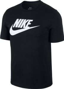 Nike pánské tričko Pánské Nsw Tee Icon Futura v černé AR5004-010 Velikost L