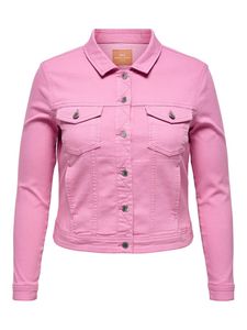 Only CARWESPA COLOUR DENIM JACKET DNM Strawberry Moon 44