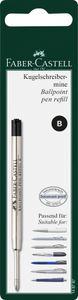 Faber Castell Kugelschreibermine B schwarz Blister