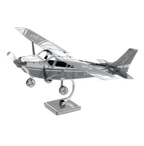 MetalEarth - 3D Puzzle Cessna 172 Skyhawk Flugzeug Schulterdecker