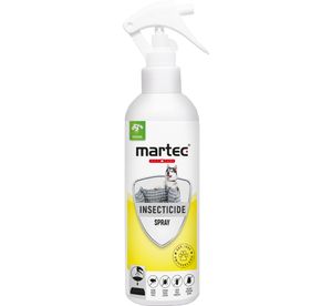 martec PET CARE 250ml Insektenspray Flohspray gegen Flöhe Zecken Milben für Katzen und Hunde