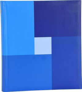 Henzo Jumbo Fotoalbum Nexus blau 29x32 cm 100 weiße Seiten