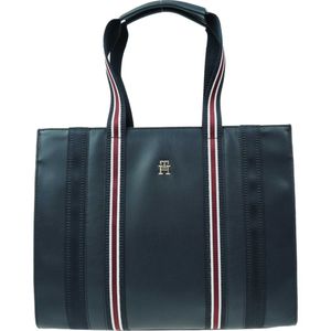 Torebka Tommy Hilfiger Th Identity Med Tote Corp AW0AW158820GY