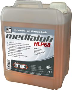 KETTLITZ-Medialub HLP 68 Hydrauliköl auf Mineralölbasis - 5 Liter Gebinde