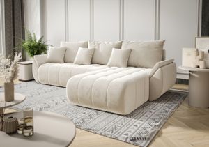 Ecksofa mit Schlaffunktion TOKYO R Monoligt 02 Rechts