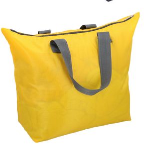 Dunlop  faltbar Strandtasche Einkaufstasche Badetasche  Reisetasche Gelb 48x 38 cm