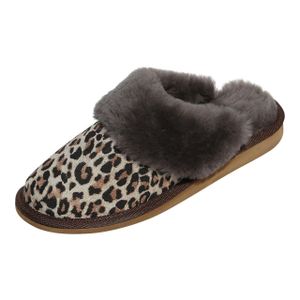 Lammfell Hausschuhe  Safari - Schuhgröße: EUR 38