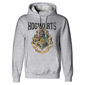 Harry Potter - Kapuzenpullover für Herren/Damen Uni HE1380 (L) (Grau meliert)