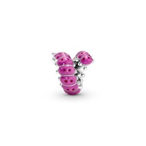 Pandora Charm 790762C01 Cute Curled Caterpillar Sterling Silber 925 Moments Collection