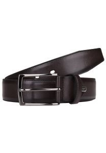 LLOYD Thin Leather Belt W105 Dark Brown - kürzbar