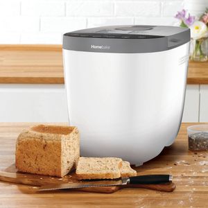 Morphy Richards Home Bake, Startzeitvorwahl, Sichtfenster, 600 W, Grau, Weiß
