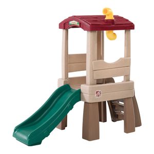 Step2 Lookout Treehouse Spielturm mit Rutsche | Kunststoff Stelzenhaus / Kletterturm für Kinder