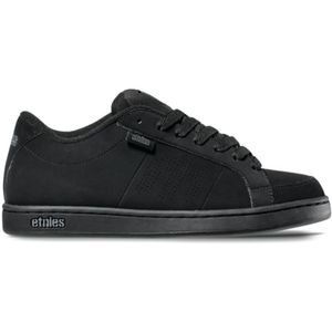 Etnies Kingpin Lace Up Herren Nubukleder Sneaker in Schwarz Mono – 12 UK - 47 EU - 13 US / Black Mono