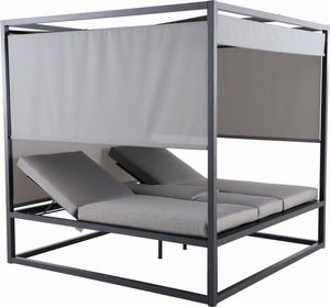MWH Cubico Daybed mit Hubtisch Aluminium