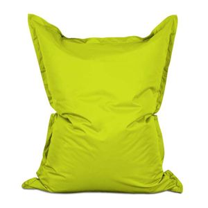Lumaland Riesen-Sitzsack XXL 140x180 cm Wasserfestes Indoor & Outdoor Liegekissen über 3 Mio. anpassungsfähigen EPS-Perlen Bean Bag waschbarem Bezug