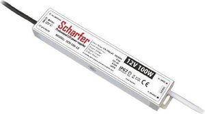 Scharfer Scharfer - LED transformátor 100 W / 12 V - IP67