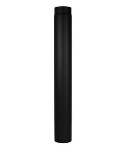 CONFUEGO Ofenrohr Verlängerungsrohr 1000 mm | Premium schwarz | ø 150 mm