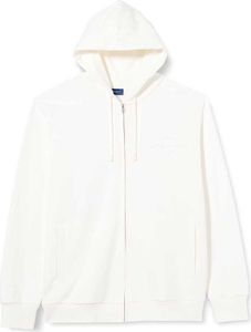 Gant Tonal Reißverschlusspullover Weiß M Mann Weiß M Gant Tonal Reißverschlusspullover Weiß M Mann Weiß M