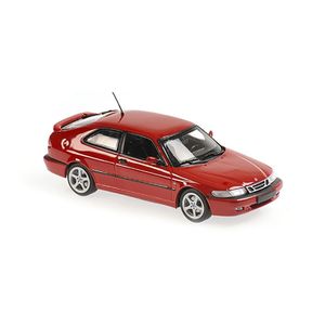 Maxichamps 940170860 Saab 9-3 Viggen rot Maßstab 1:43 Modellauto