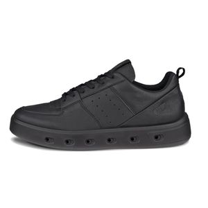 Ecco Damen Schnürschuhe Sportlich Gummisohle schwarz