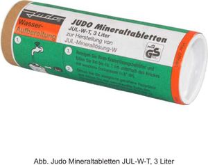 JUDO Mineraltabletten für Härtegrad 1+2 JUL-W, für 3 Liter - 8600017