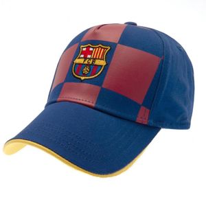 FC Barcelona - Herren/Damen Unisex Baseball-Mütze TA7395 (Einheitsgröße) (Blau/Weinrot)