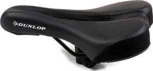 Fahrradsattel von Dunlop, MTB, City-, Touren- und Rennenräder, Komfortzonenausschnitt, gefedert, Größe ca. 27 x 17 x 11 cm